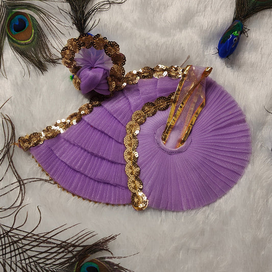 Divine Laddu Gopal Dress with Sequin Embellishments – Traditional Poshak for Janmashtami & Daily Darshan