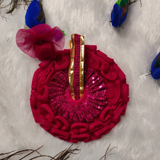 Rani Pink Sequin & Petal Poshak – A Divine Splash of Glamour